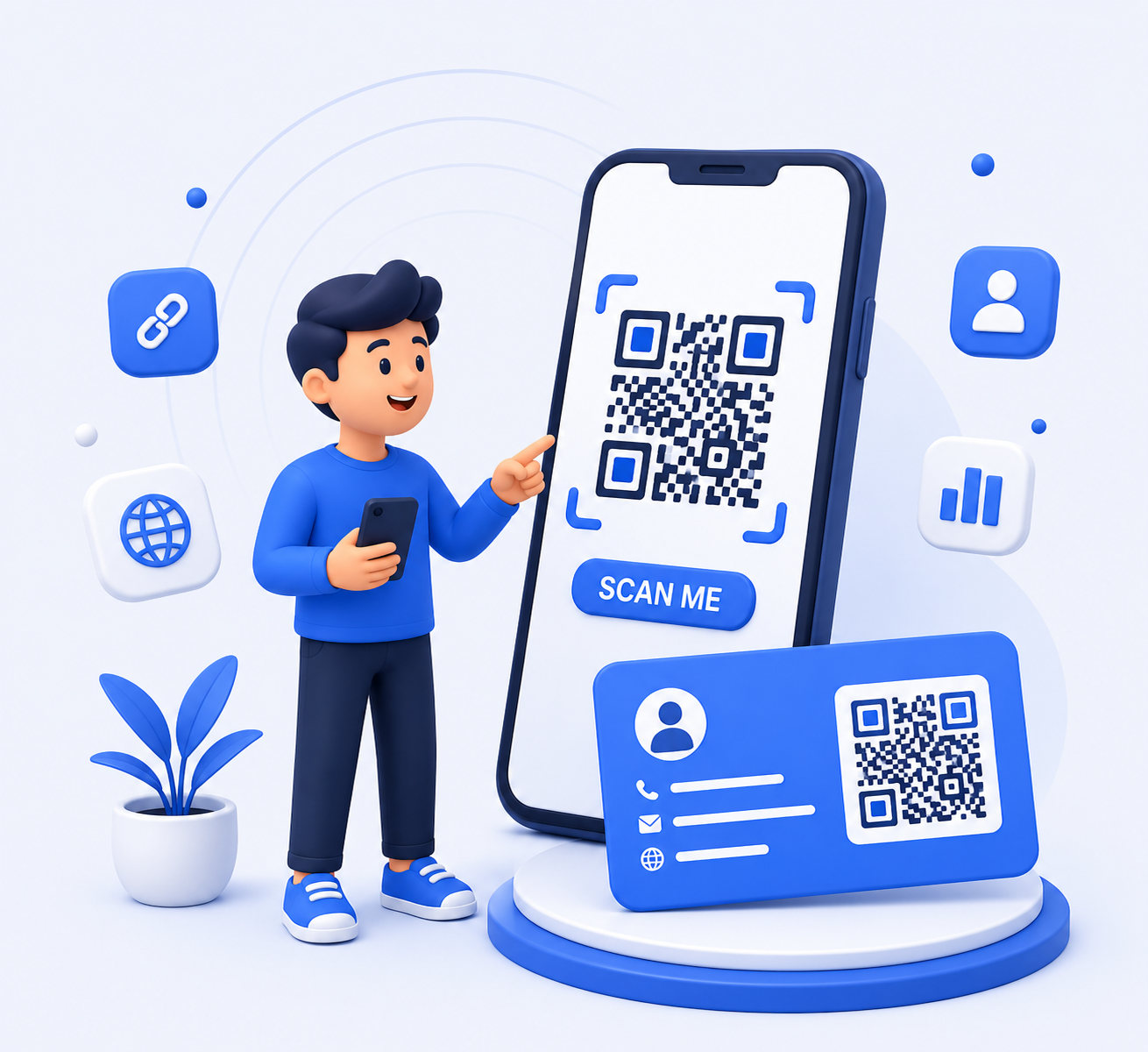 What is a QR Code - Point camera to scan